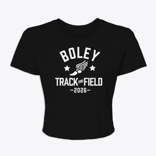 Boley Elementary School Track and Field Women's Crop Top