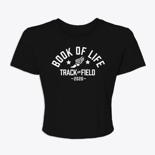 Book Of Life Academy Track and Field Women's Crop Top