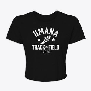 Umana Academy Track and Field Women's Crop Top