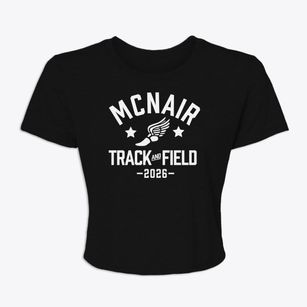 Mcnair Middle School Track and Field Women's Crop Top