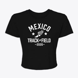 Mexico Junior High School Track and Field Women's Crop Top