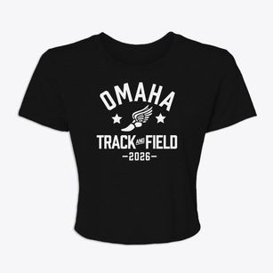 Omaha Christian Academy Track and Field Women's Crop Top