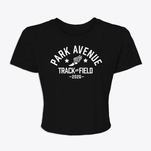 Park Avenue Elementary School Track and Field Women's Crop Top