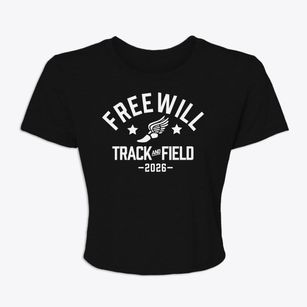 Freewill Elementary School Track and Field Women's Crop Top