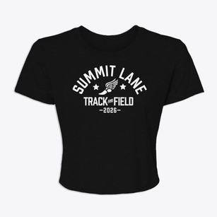 Summit Lane Elementary School Track and Field Women's Crop Top