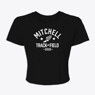 Mitchell High School Track and Field Women's Crop Top
