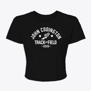 Doctor John Codington Elementary School Track and Field Women's Crop Top