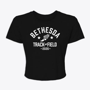 Bethesda Elementary School Track and Field Women's Crop Top