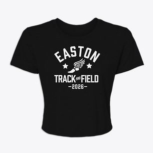Easton Elementary School Track and Field Women's Crop Top