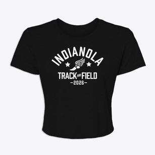 Indianola Middle School Track and Field Women's Crop Top