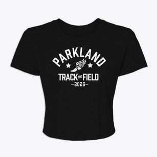 Parkland Elementary School Track and Field Women's Crop Top