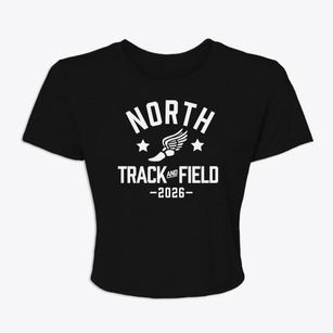 North High School Track and Field Women's Crop Top