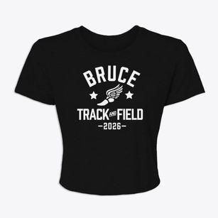 Bruce Elementary School Track and Field Women's Crop Top