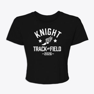 Knight Junior High School Track and Field Women's Crop Top
