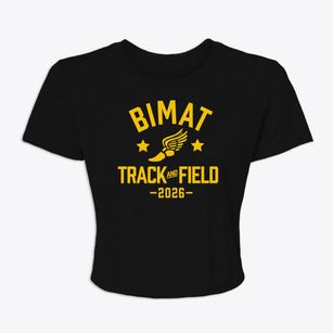 William B. Bimat Elementary School Track and Field Women's Crop Top