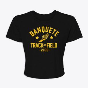 Banquete Intermediate School Track and Field Women's Crop Top