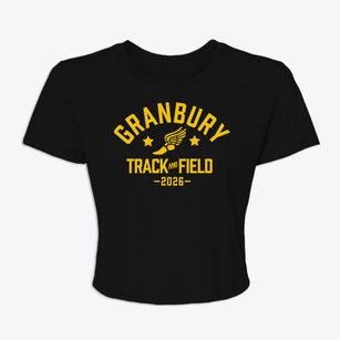 Granbury High School Track and Field Women's Crop Top