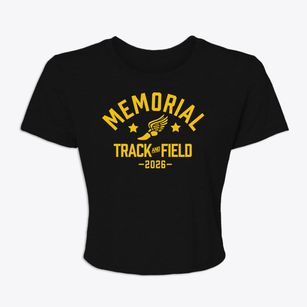 Memorial Middle School Track and Field Women's Crop Top