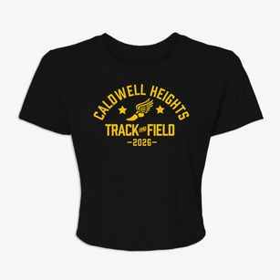 Caldwell Heights Elementary School Track and Field Women's Crop Top