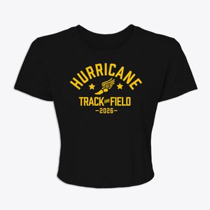 Hurricane Elementary School Track and Field Women's Crop Top