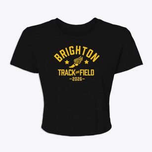 Brighton Elementary School Track and Field Women's Crop Top