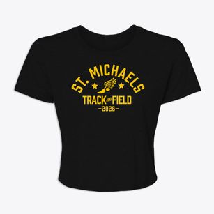 Saint Michaels School Track and Field Women's Crop Top