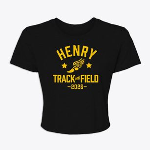 Henry Elementary School Track and Field Women's Crop Top