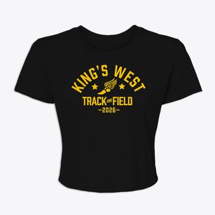 King's West School Track and Field Women's Crop Top