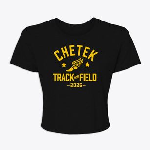 Chetek High School Track and Field Women's Crop Top