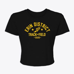 Erin School District Track and Field Women's Crop Top