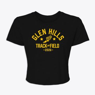 Glen Hills Middle School Track and Field Women's Crop Top
