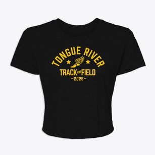 Tongue River Middle School Track and Field Women's Crop Top