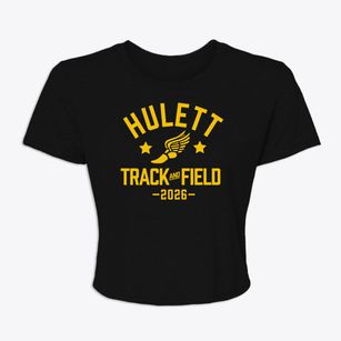 Hulett High School Track and Field Women's Crop Top