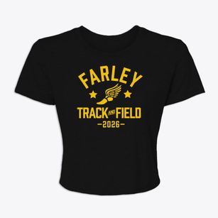 Farley Elementary School Track and Field Women's Crop Top