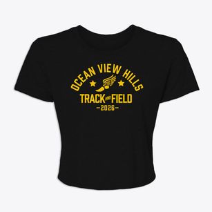 Ocean View Hills School Track and Field Women's Crop Top