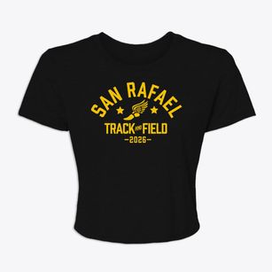 San Rafael Parish Track and Field Women's Crop Top