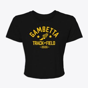 Gambetta Middle School Track and Field Women's Crop Top
