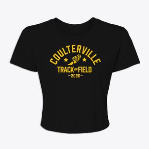 Coulterville High School Track and Field Women's Crop Top
