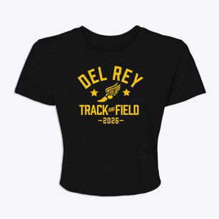 Del Rey Elementary School Track and Field Women's Crop Top