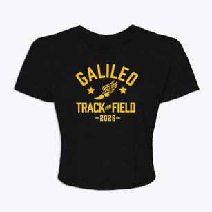 Galileo Academy Of Science & Technology Track and Field Women's Crop Top