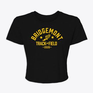 Bridgemont High School Track and Field Women's Crop Top
