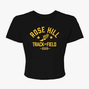 Rose Hill Elementary School Track and Field Women's Crop Top