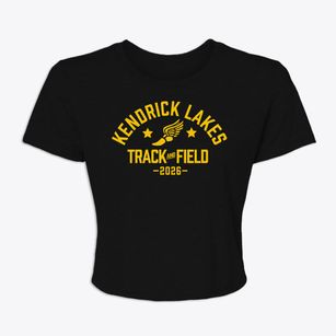 Kendrick Lakes Elementary School Track and Field Women's Crop Top