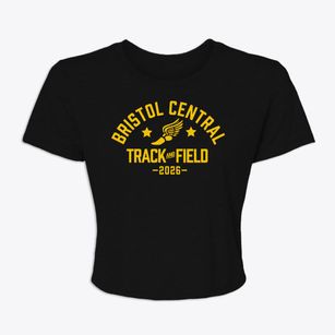 Bristol Central High School Track and Field Women's Crop Top