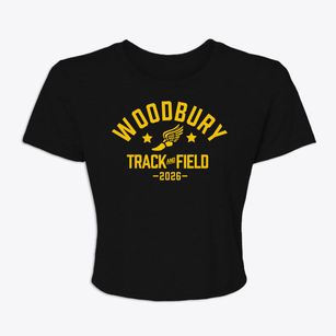 Woodbury Middle School Track and Field Women's Crop Top