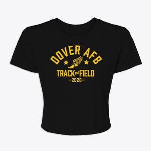 Dover Afb Middle School Track and Field Women's Crop Top