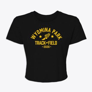 Wyomina Park Elementary School Track and Field Women's Crop Top