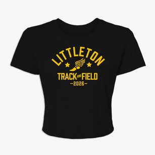 Littleton Elementary School Track and Field Women's Crop Top