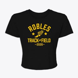 Robles Elementary School Track and Field Women's Crop Top