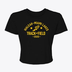 Hialeah-miami Lakes High School Track and Field Women's Crop Top